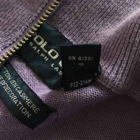 Polo Golf Ralph Lauren 1/4 Zip Sweater - Picture 4 of 7
